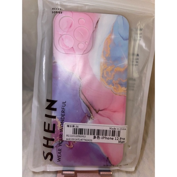 Sparkle Marble Pattern Pink iPhone 12 Pro Max Case 💖 - Picture 13 of 17